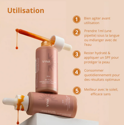 Gouttes bronzantes - Vyna™
